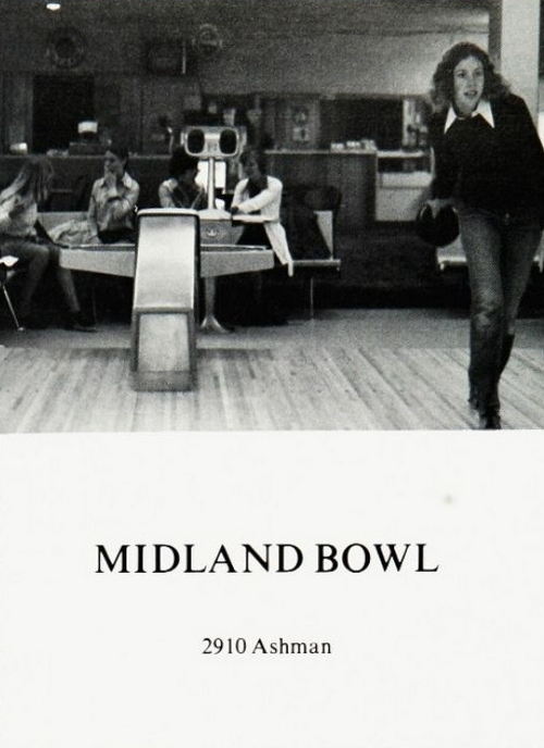 Midland Bowl - Old Yearbook Ad